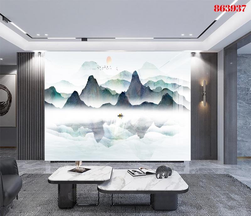 Tranh PVC Phủ Gương Cao Cấp Mã 863937